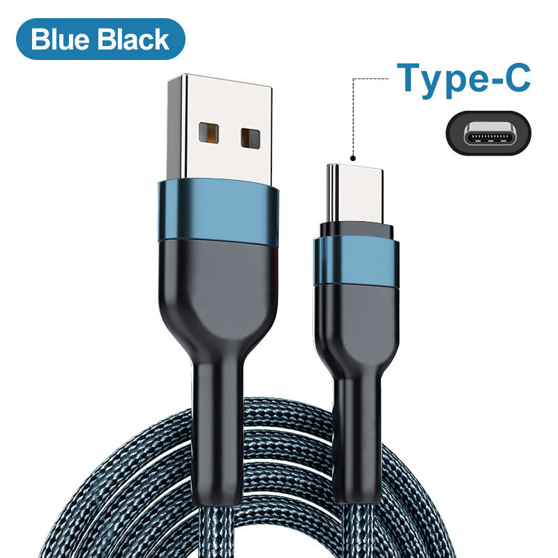 Ultra-Durable Nylon Braided Charging Cable with Pure Copper Core