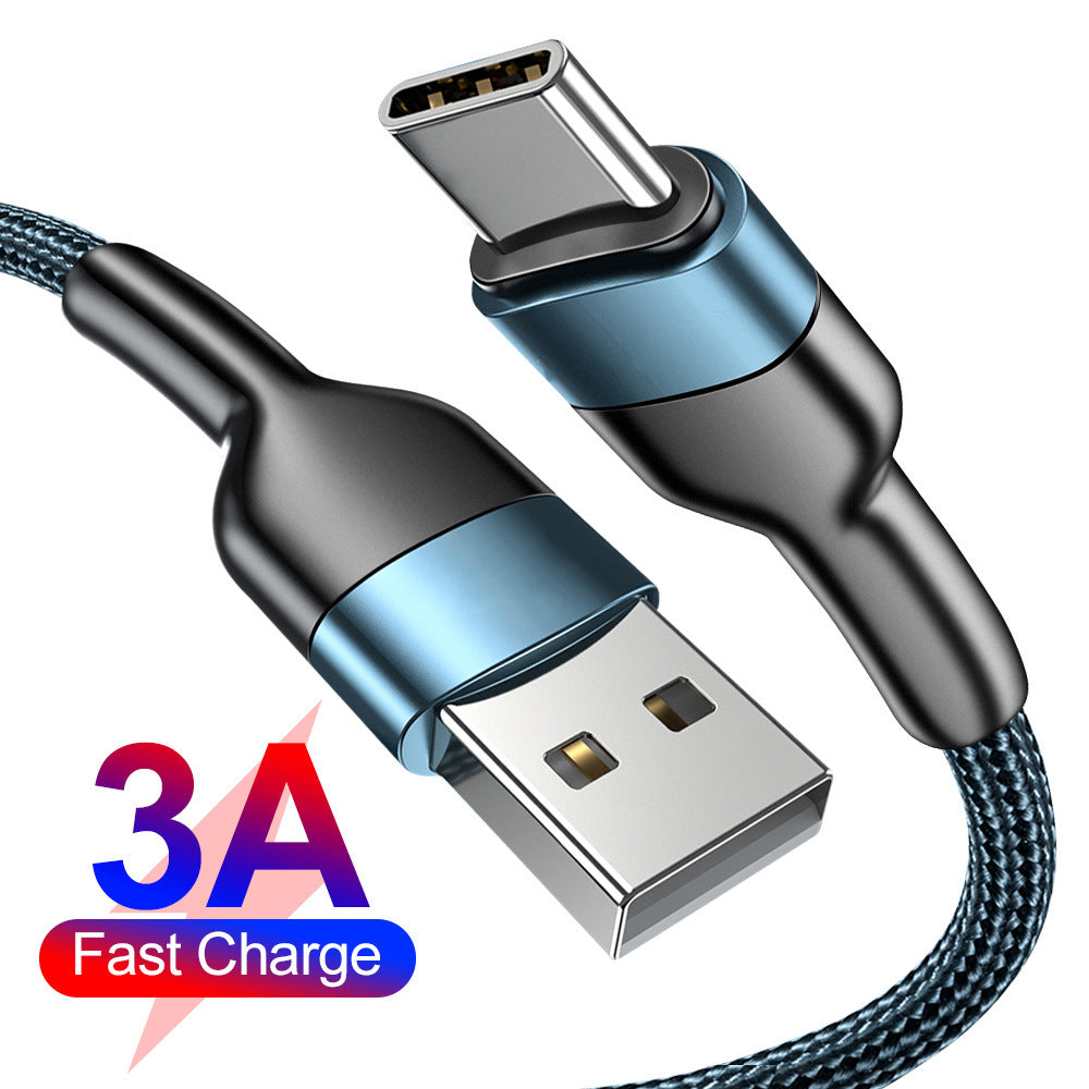 Ultra-Durable Nylon Braided Charging Cable with Pure Copper Core