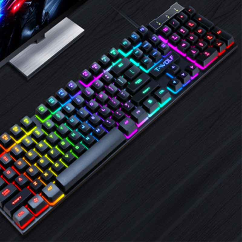 [NEW] RGB Backlit Wired Gaming Keyboard