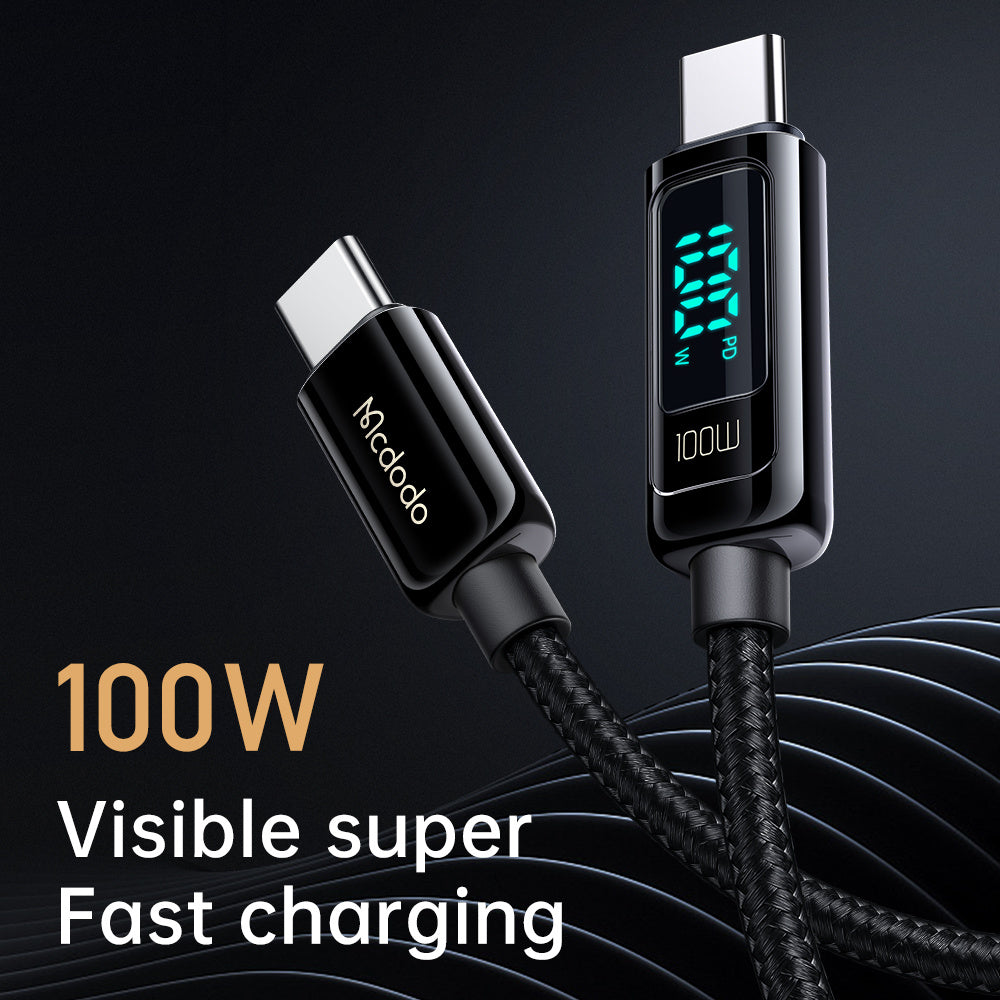 [NEW] Sky Eye Series PD Fast Charging Cable with Real-Time Display (1.2m)