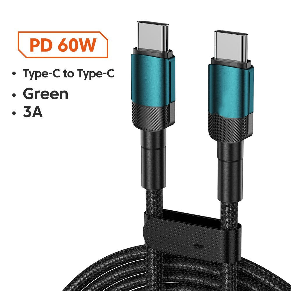 Fast-Charging Type-C Data Cable – 100W / 60W | 3A, 5A & 6A