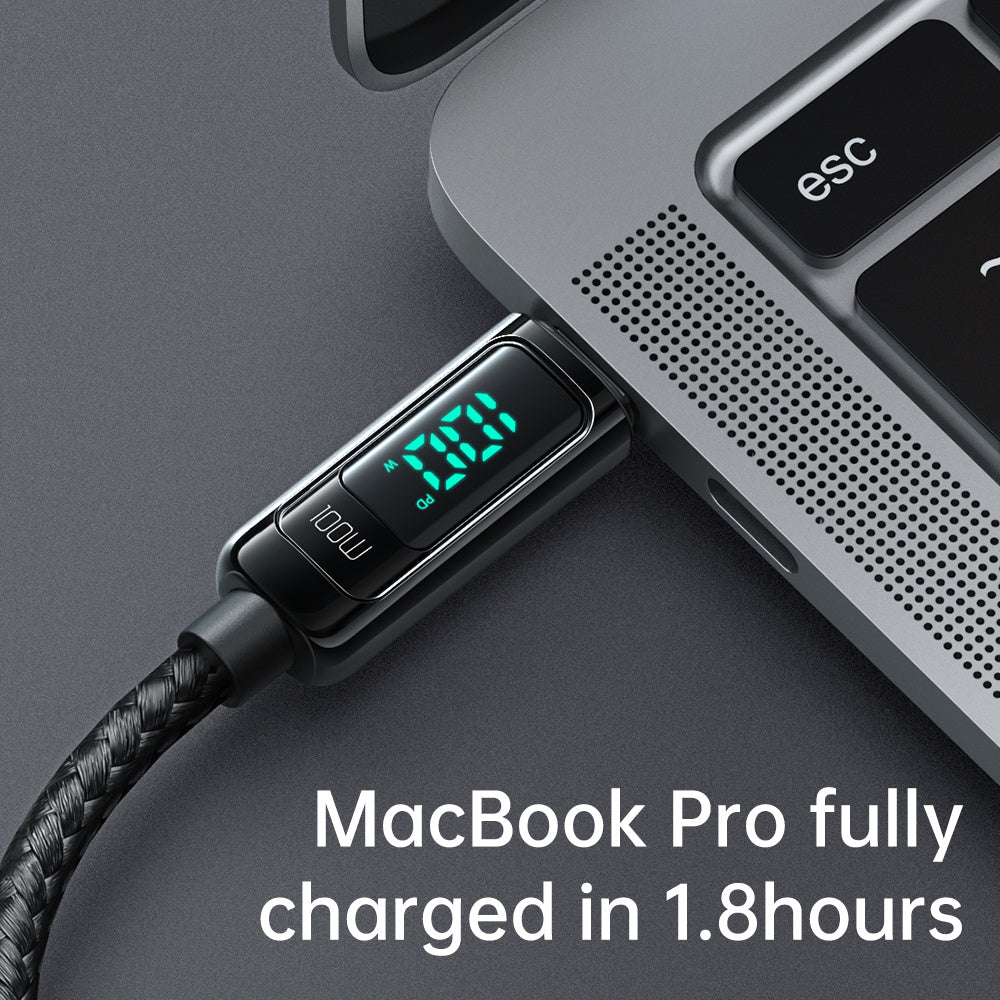 [NEW] Sky Eye Series PD Fast Charging Cable with Real-Time Display (1.2m)